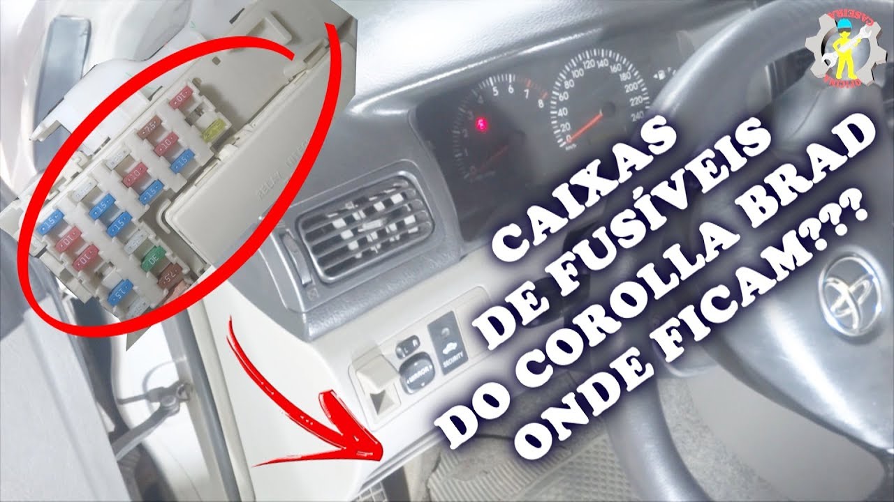 CAIXA DE FUSÍVEIS DO COROLLA