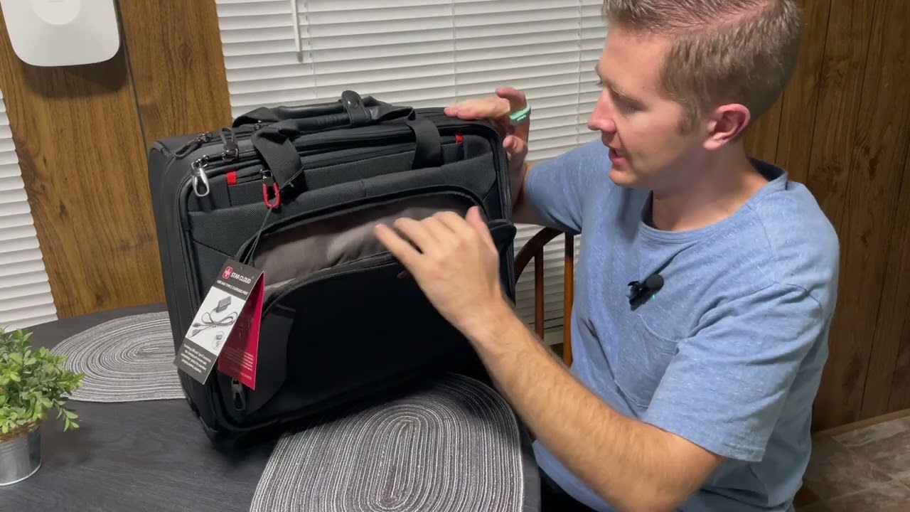 Rigid Frame Roling Laptop Bag on Wheels - here's what I like!