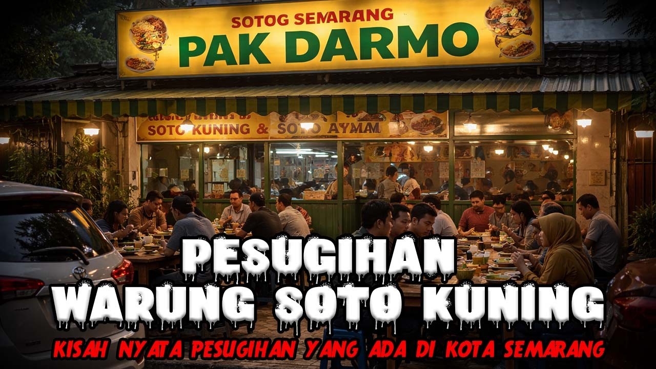 KISAH NYATA PESUGIHAN WARUNG SOTO KUNING KHAS SEMARANG PAK DARMO