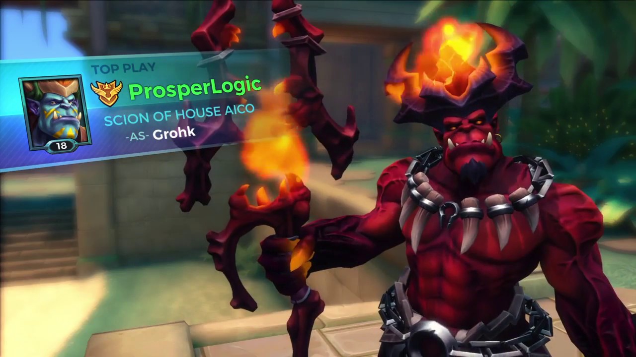 9 Grohk ults in 10 minutes (insane 172k damage value)