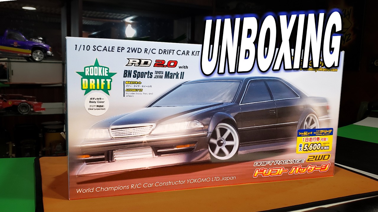 Я распаковал спортивный комплект Yokomo Rookie Drift 2.0 JZX100 BN и обнаружил, что он невероятно...