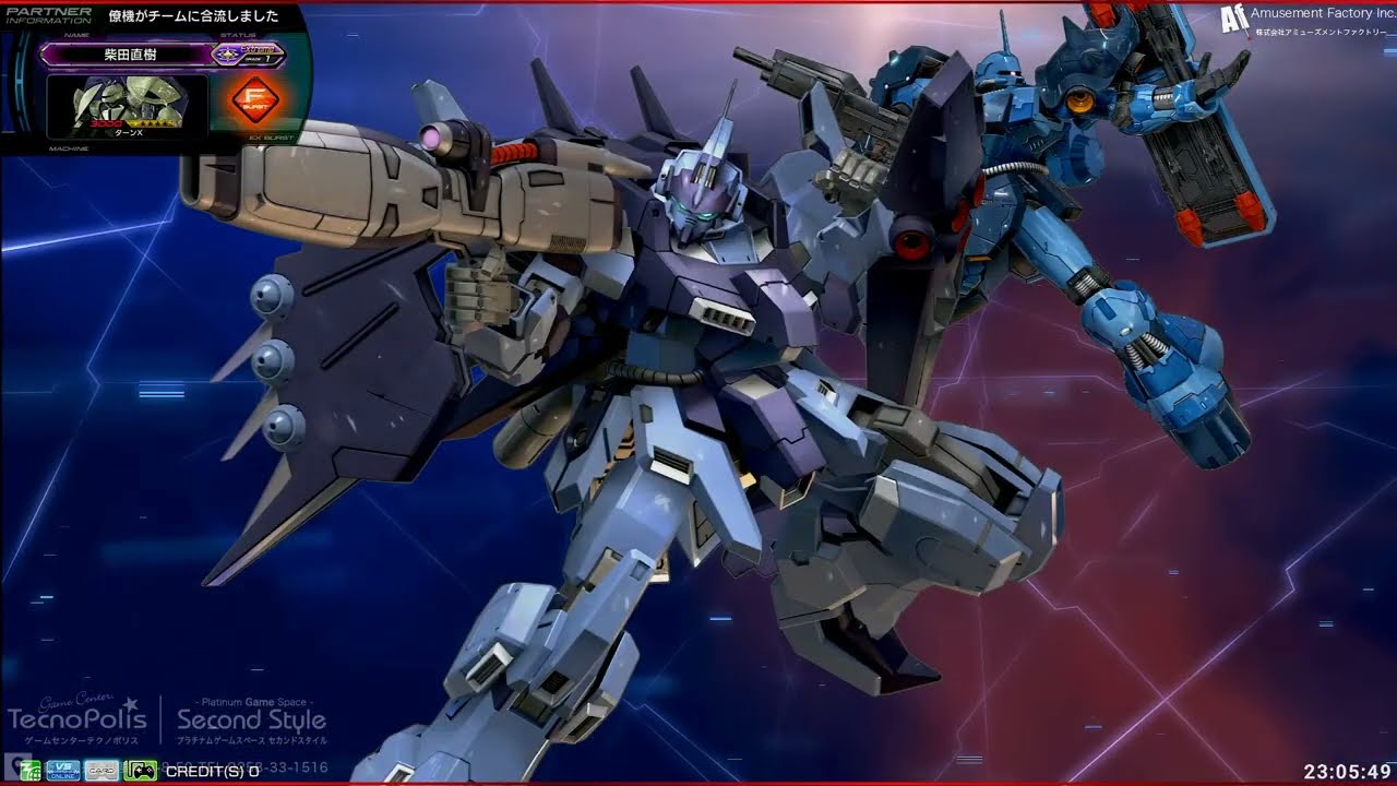 機動戦士ガンダム EXVS.2 インフィニットブースト 配信  #新潟 #長岡市 #ゲームセンターテクノポリス