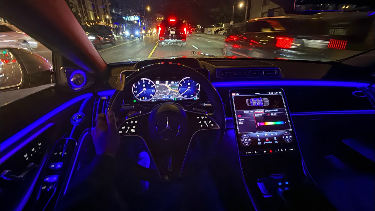 Cutting up in Custom 2025 Mercedes Maybach S580 during Los Angeles Traffic Rush Hour!
