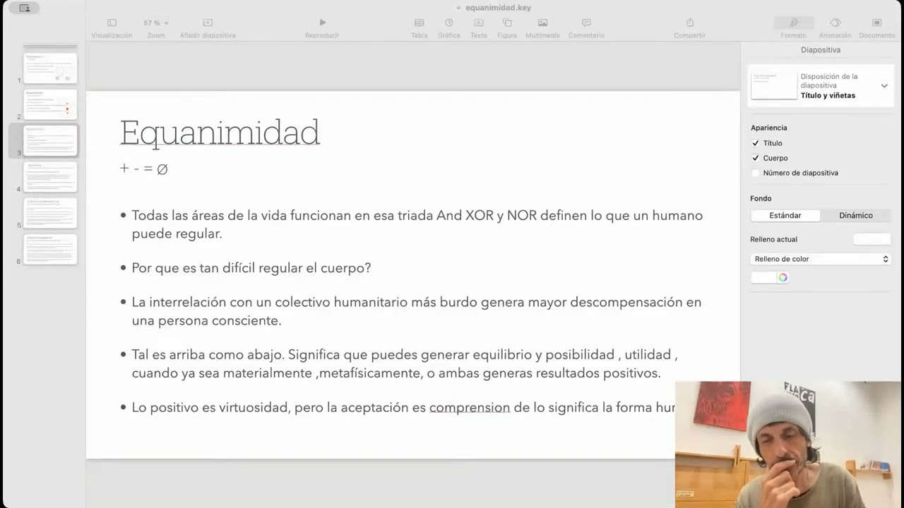 Equanimidad Equilibrio