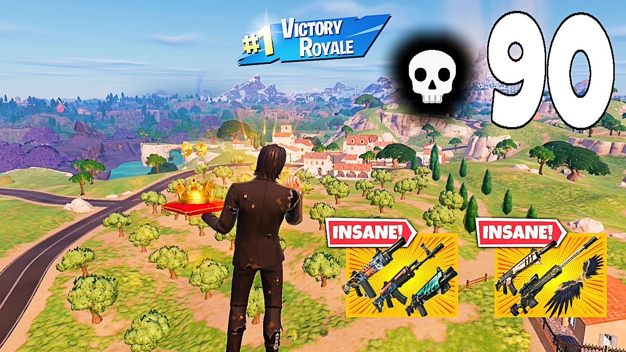 90 Elimination Solo Vs Squads 
