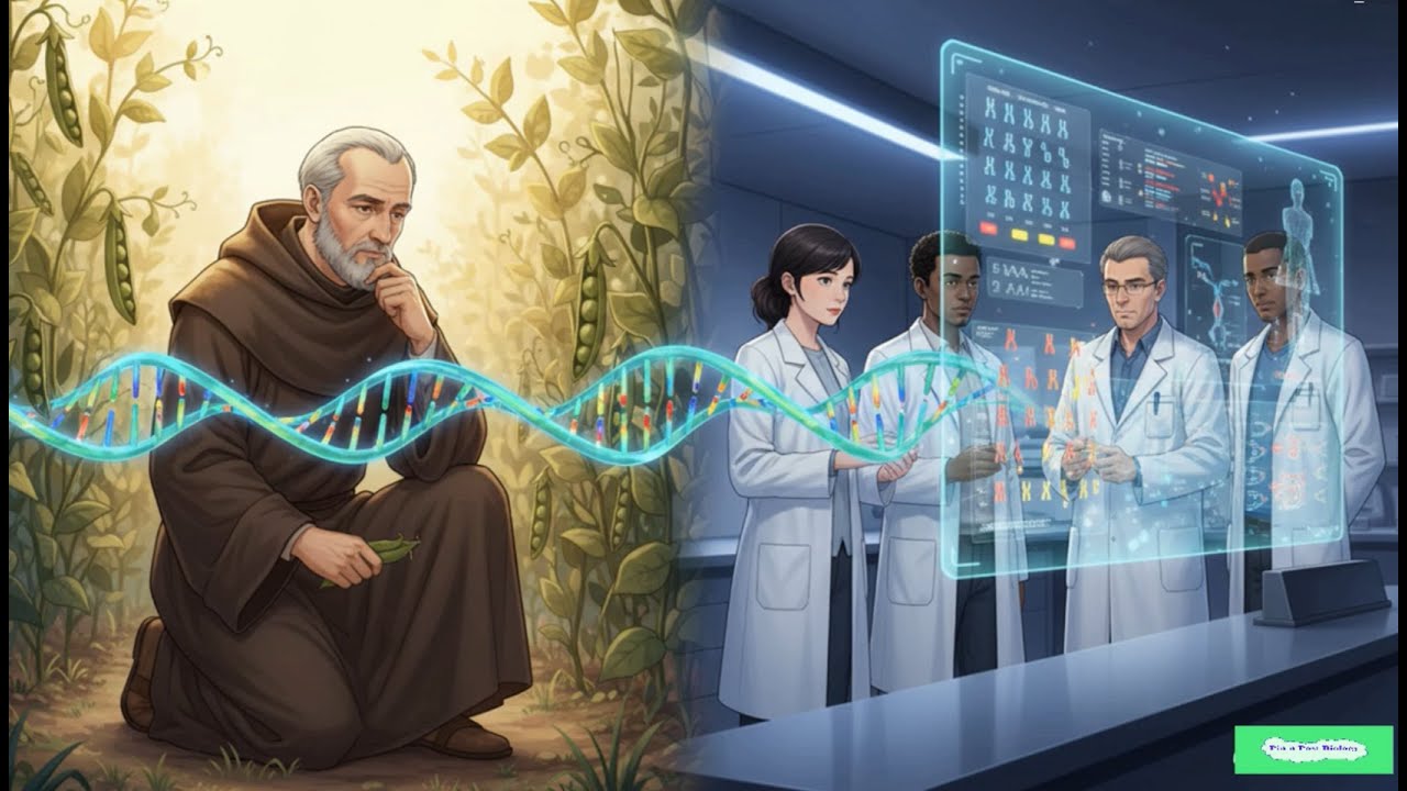 ⚠️ Story of Inheritance |Genes Kab Bolte Hain?🧬#story#genetics #DNA#Genes#geneticsexplained #Biology