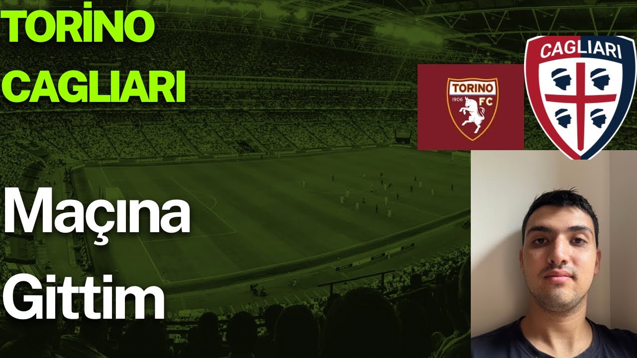 Torino – Cagliari Maç Günü Vlogu | Stadyum Atmosferi + Maç Sonrası Hamburger 🍔⚽