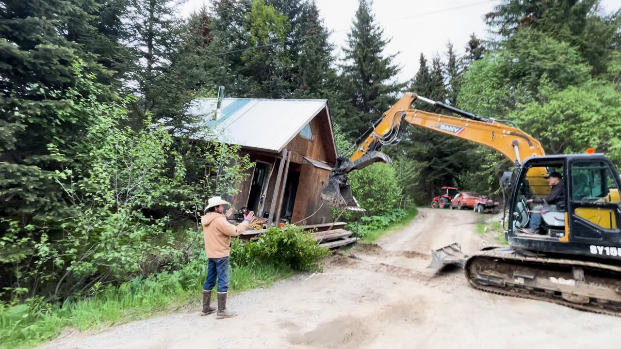 From Forest to Homestead: The Ultimate Cabin Move in Alaska