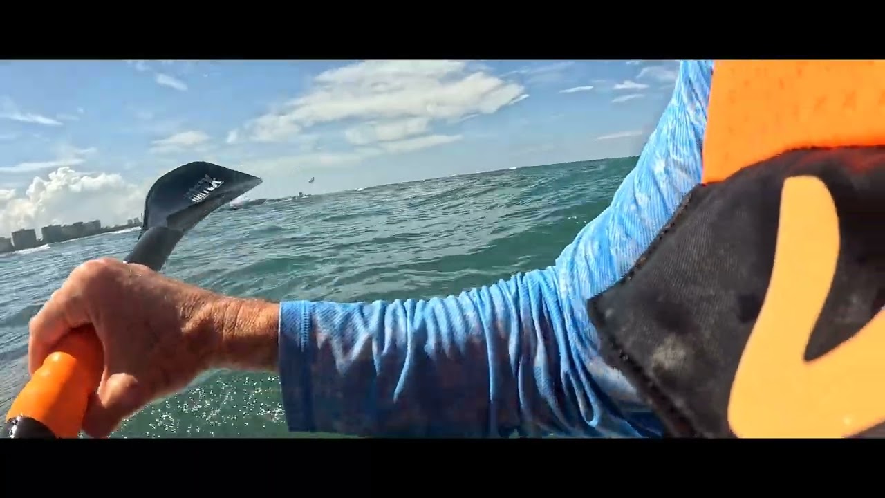 Surfski surfing on St Valentine's 🧜‍♀️♥️