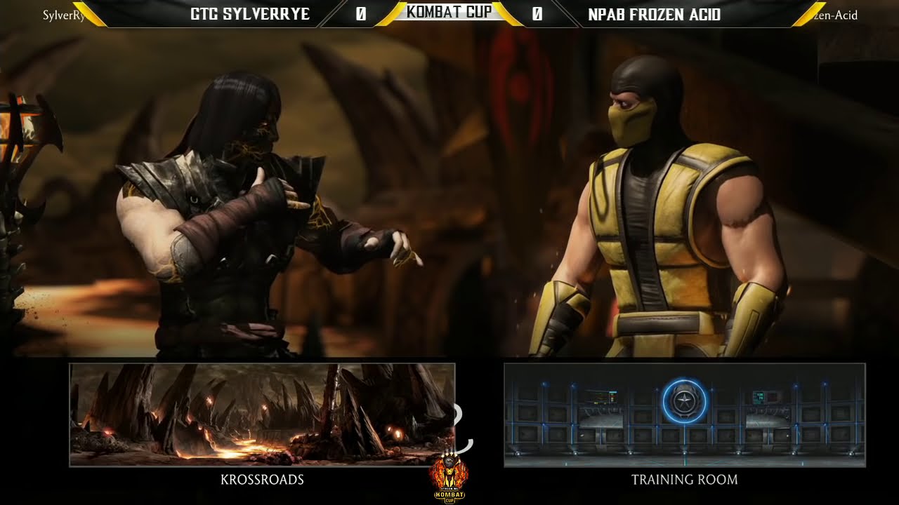 Kombat Cup Week 12: GTG SylverRye vs Frozen Acid | MKX | Mortal Kombat X