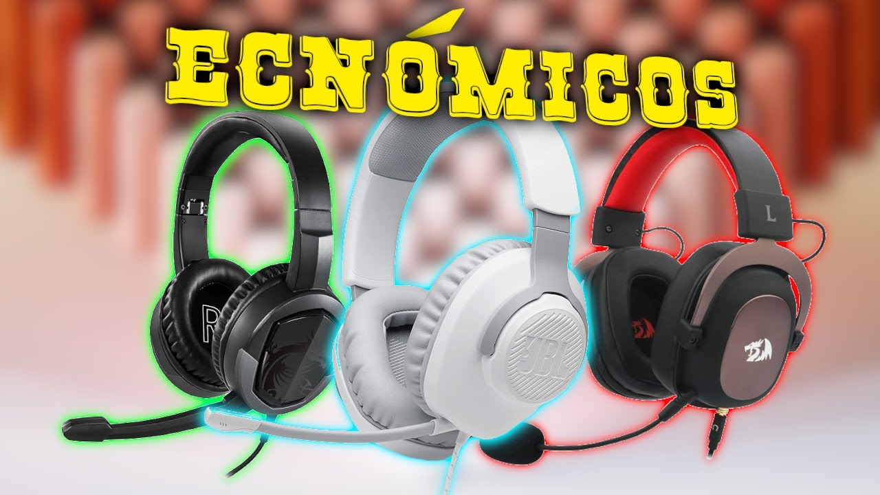 🔥 Top 10 Los mejores auriculares gaming calidad precio (👉 50€ máximo)