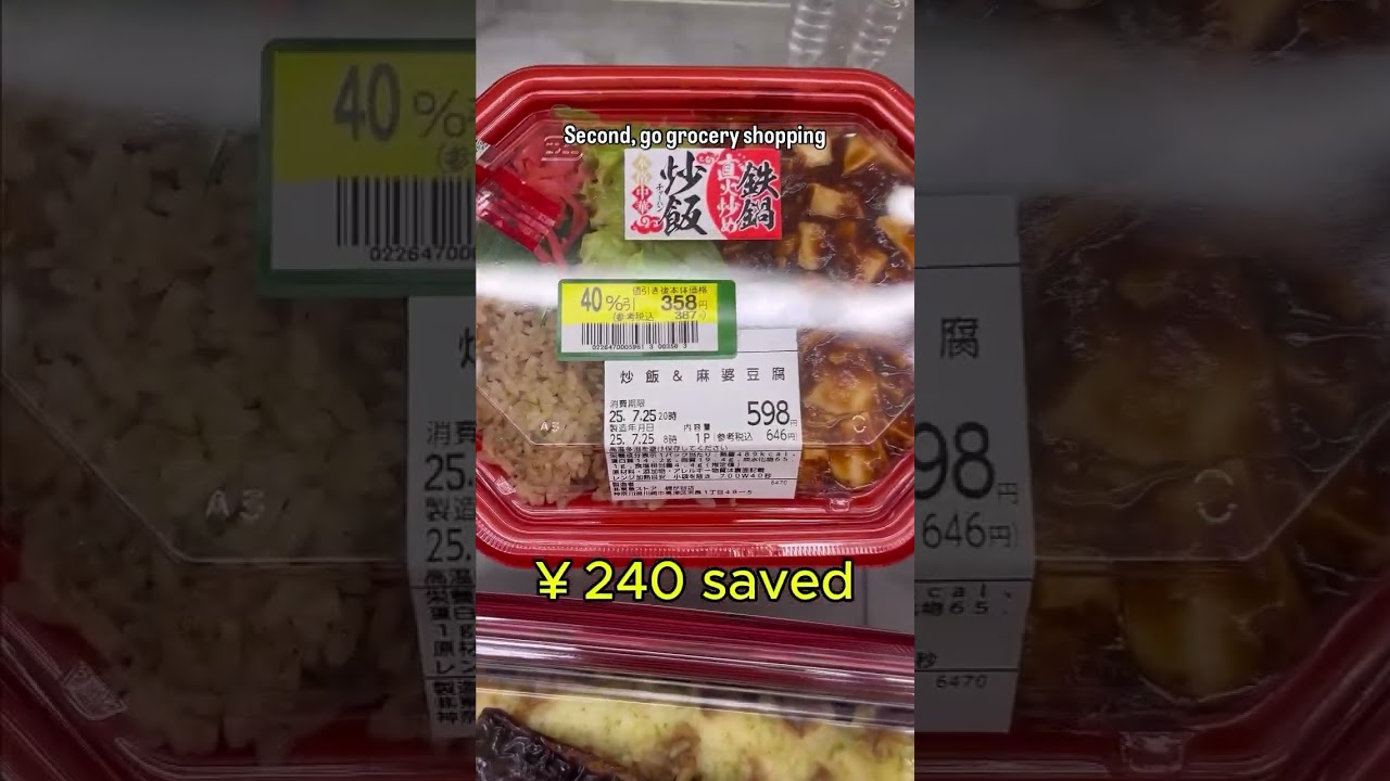 How I save money as a student in Japan