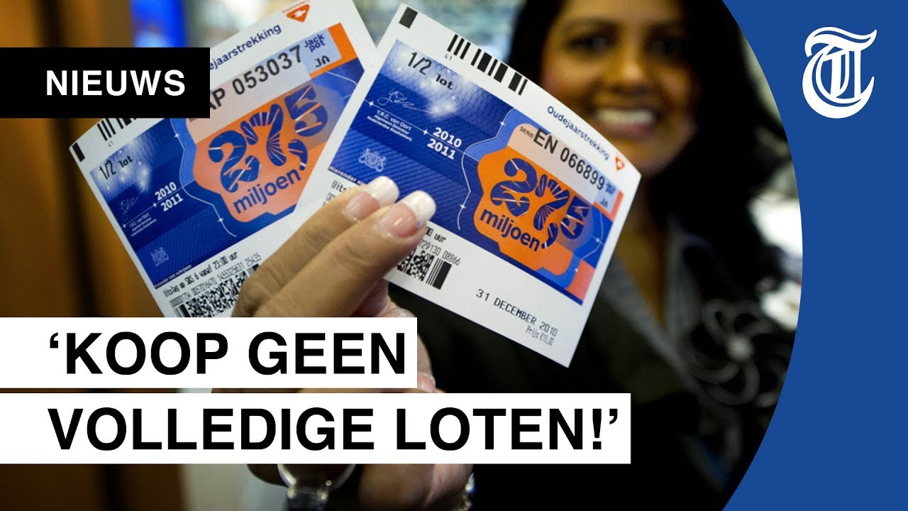 Zo win je met oud en nieuw de loterij