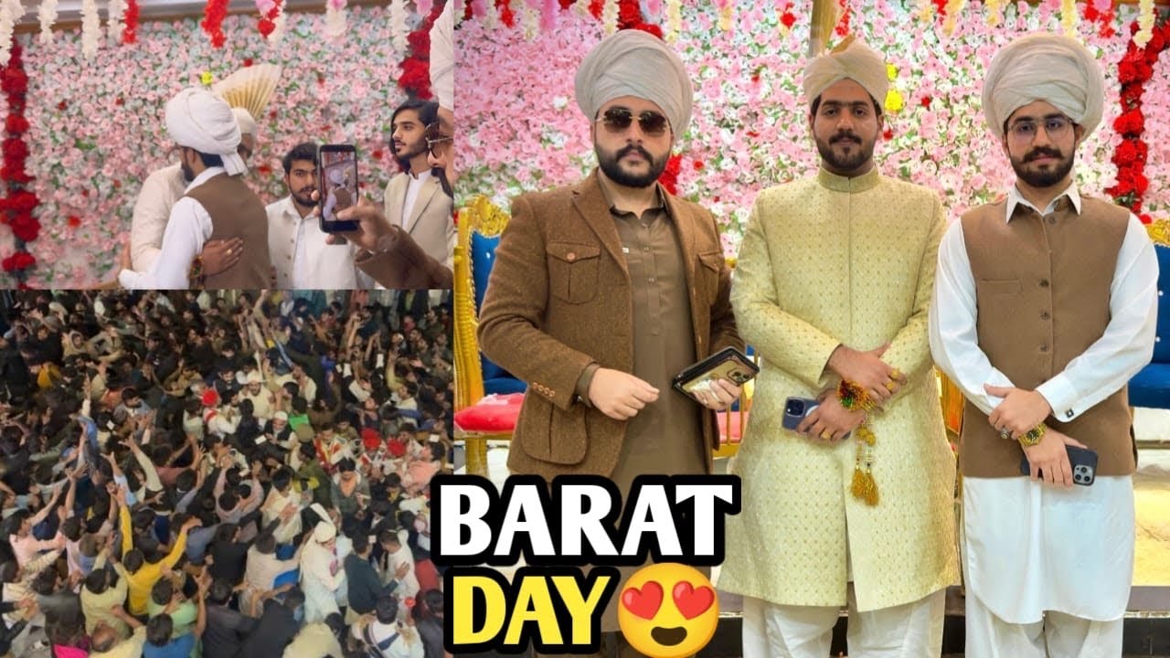 Barat Grand Event of Gujjar Saab 😍 Desi Wedding in Pakistan ✨ Shadi Day 2