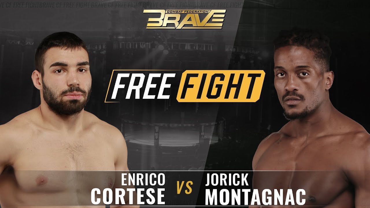 FREE MMA Fight | Enrico Cortese vs Jorick Montagnac | BRAVE CF 30