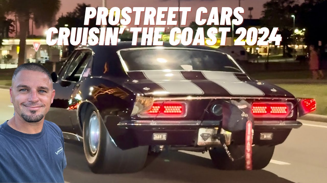 Pro Street Cars at Cruisin’ The Coast 2024