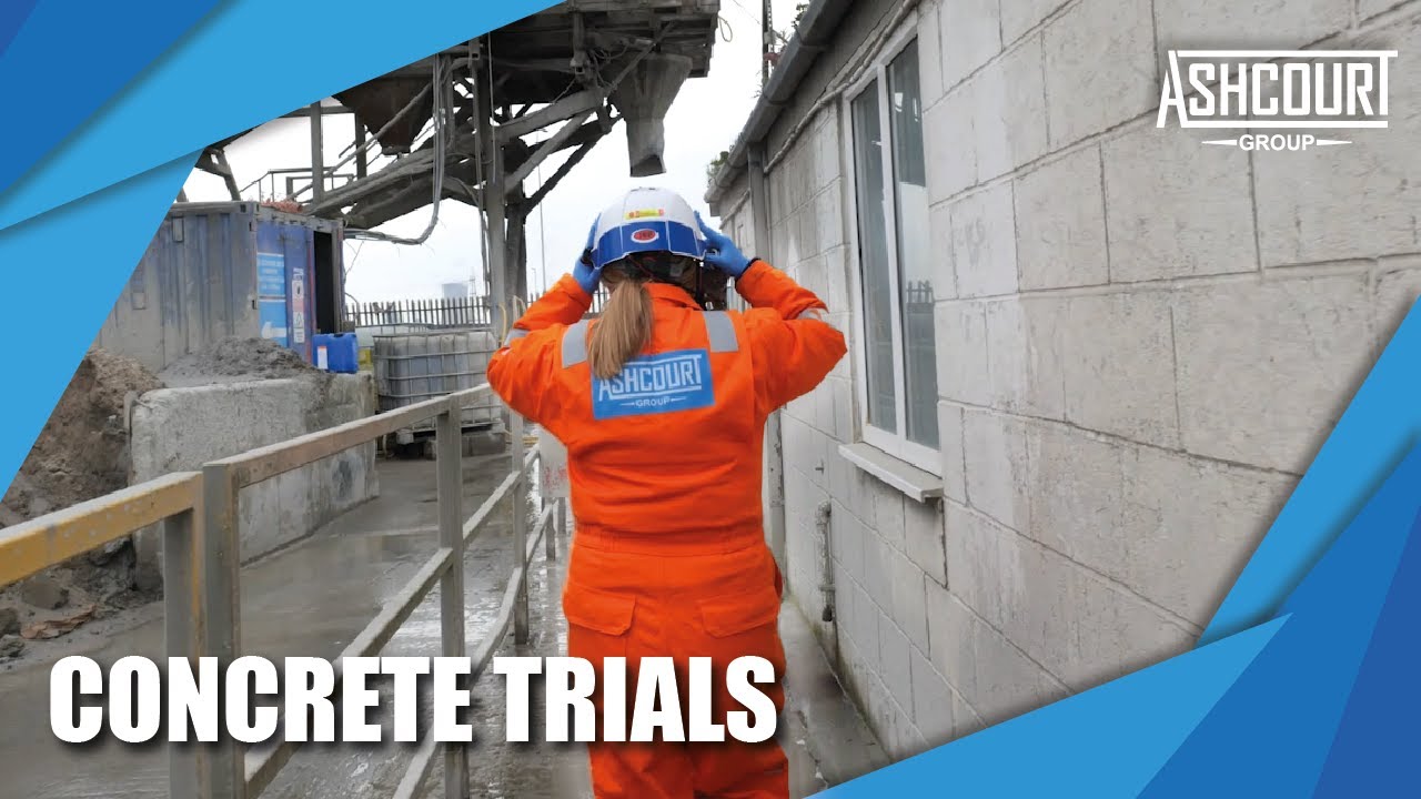 Concrete Trials With Ashcourt's Concrete Technical Manager Ahead Of Huge Pour