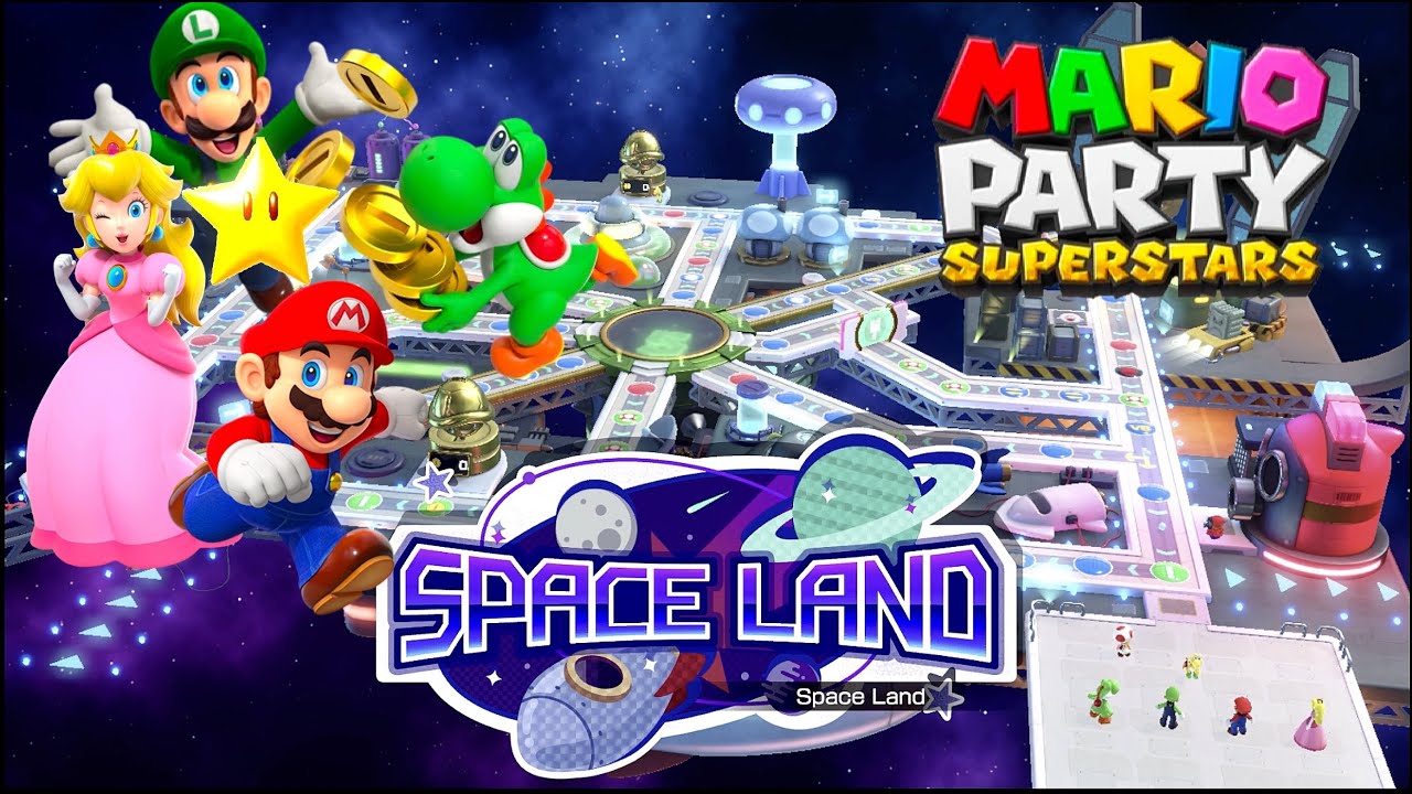 Mario Party Superstars - Gameplay #4 with Family & Friends - No Commentary