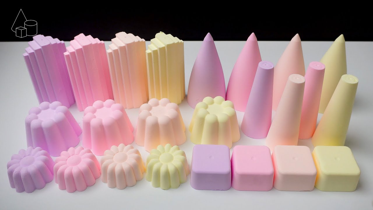 ASMR | Baking Soda Crushes – Pastel Crush Satisfying Sounds