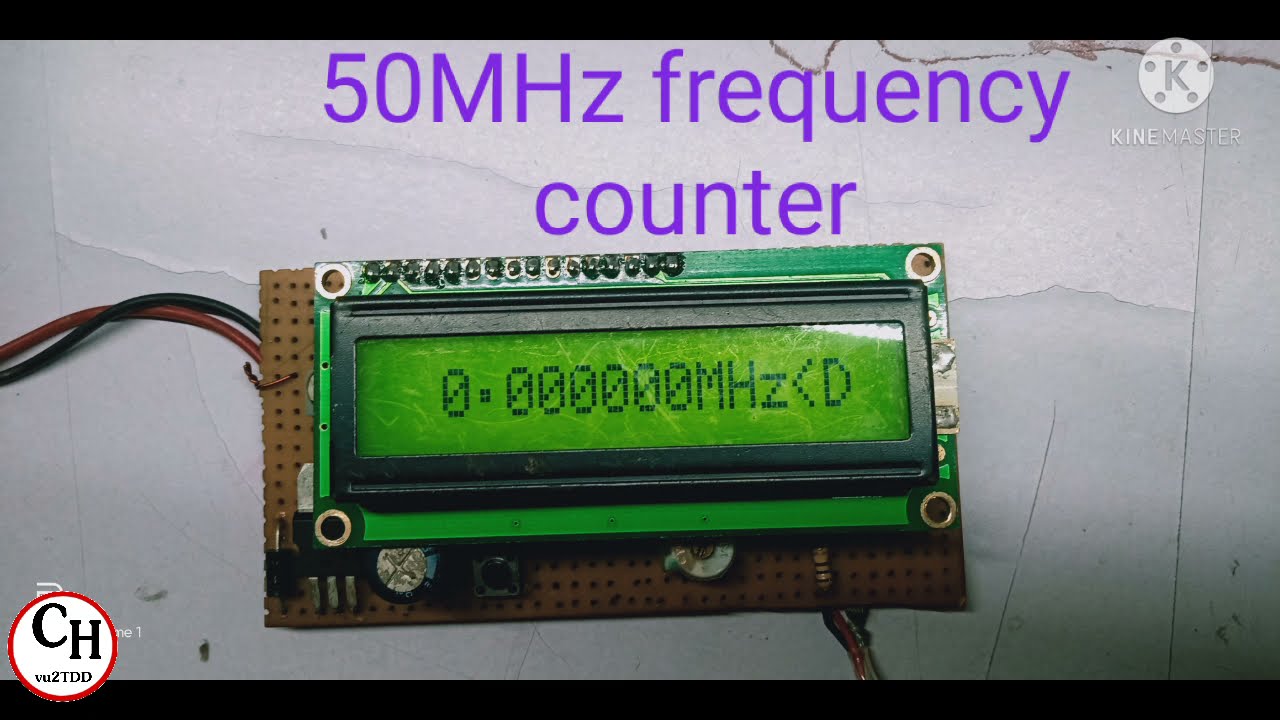 Frequency counter #PIC16F628A