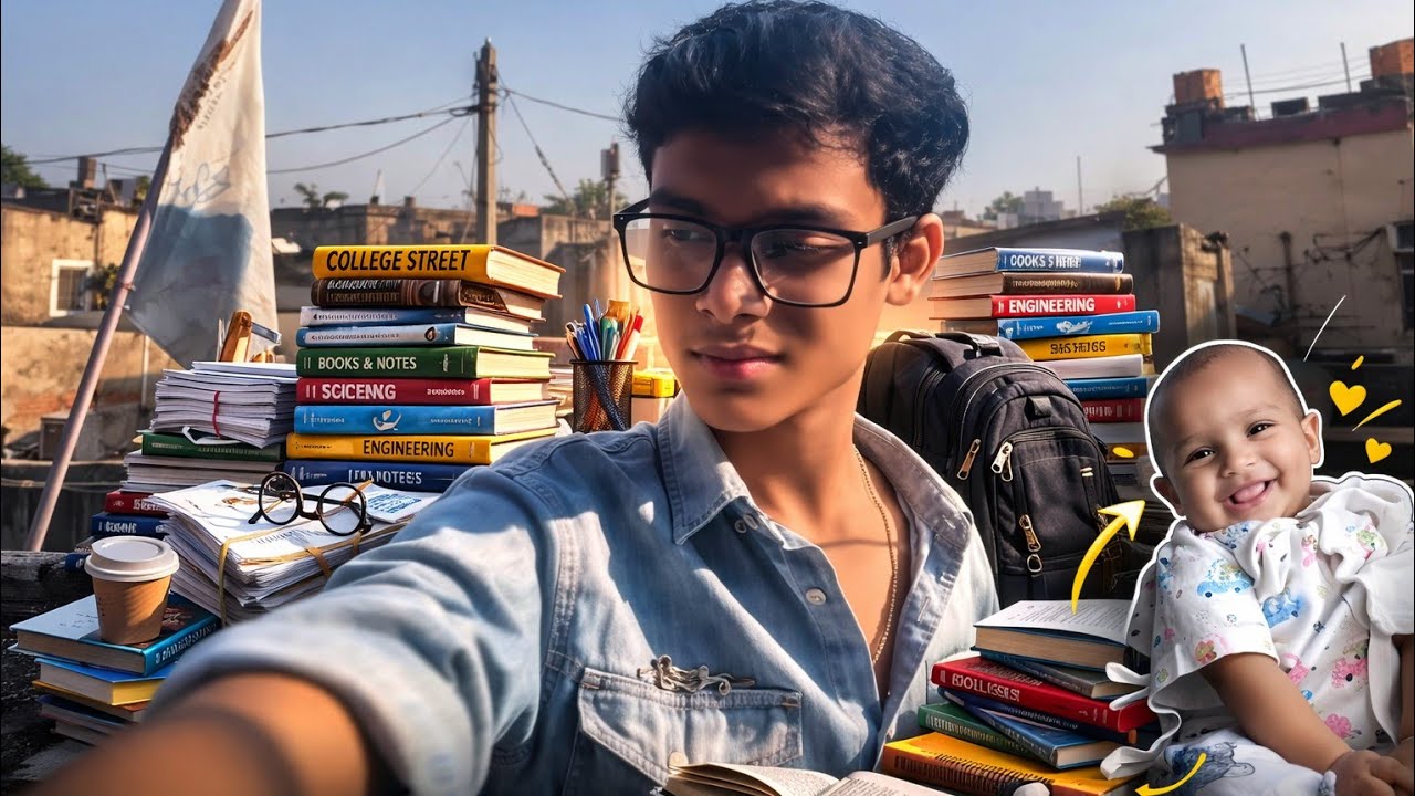 Aaj geye the college street 📔(Boi para) 