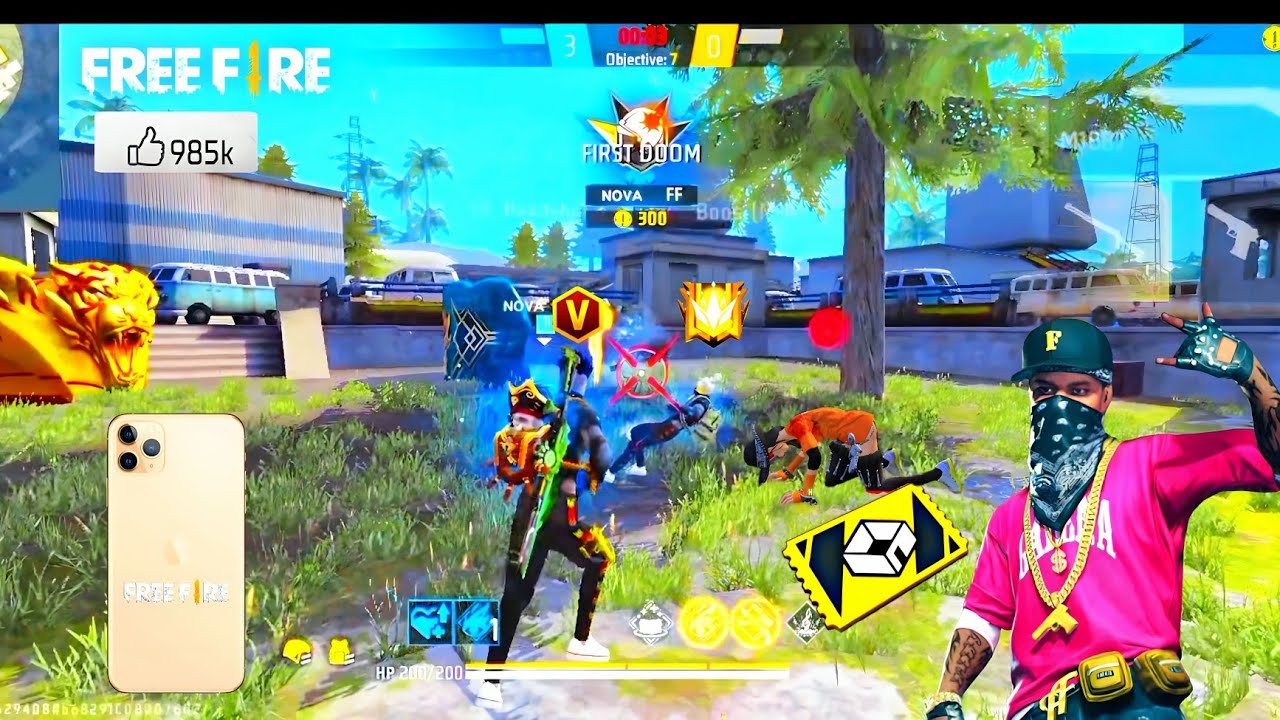NOVA FF vs Pro Player 🔥 | Custom Challenge Free Fire
