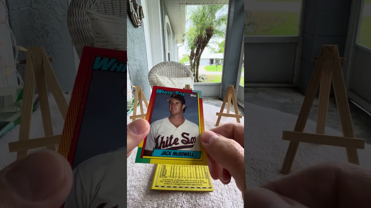 Double shot of 1990 Topps Traded Baseball 7-Card Wax Pack openings from the Wax Pack Box!!!!!!!