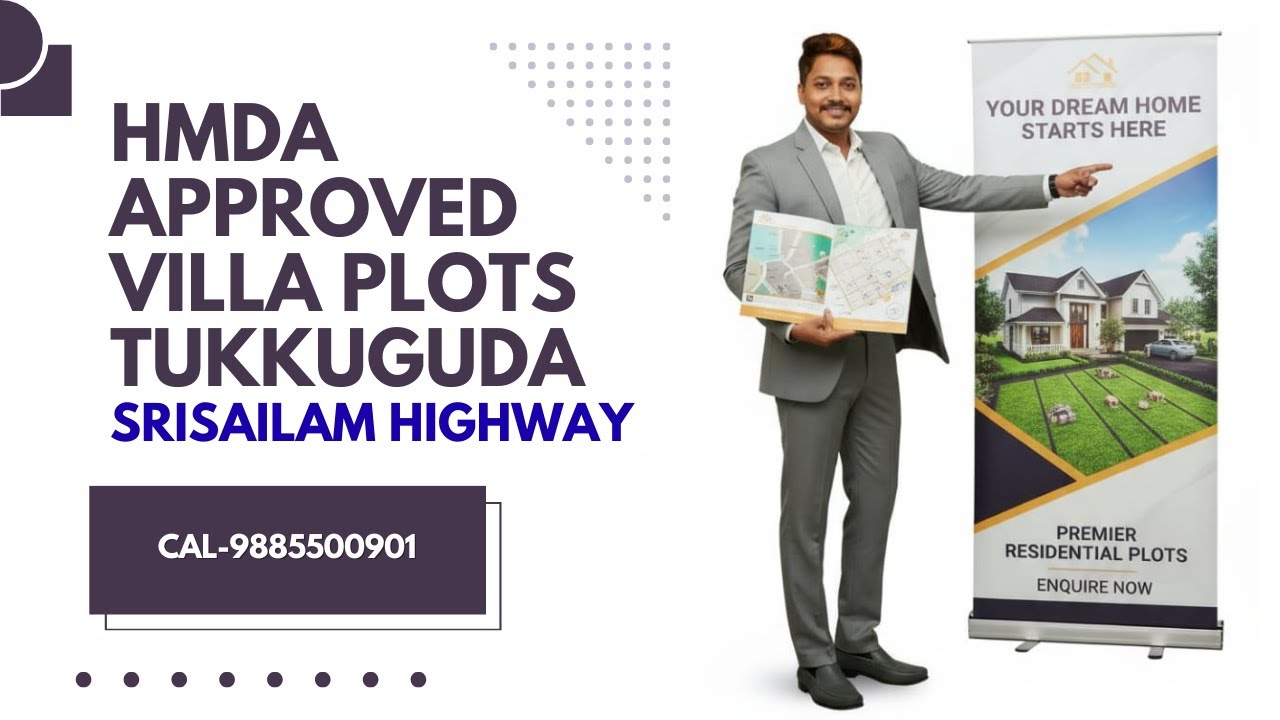 Plot for sale in Srisailam Highway (TUKKUGUDA HMDA VILLA PLOTS) 9885500901