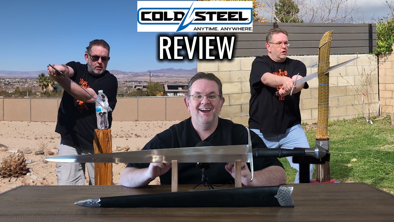 Does the Cold Steel Competition Cutting Sword live up to its name? Tested, cut with, reviewed