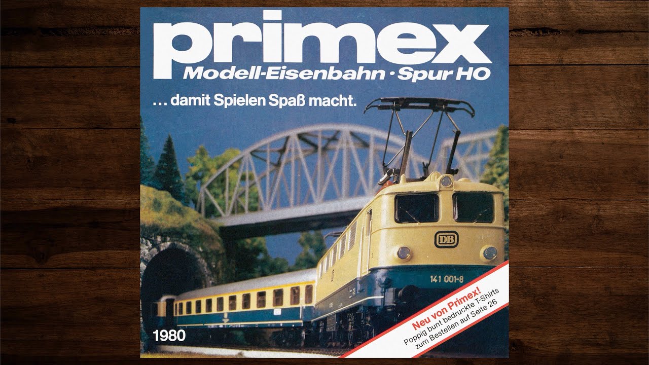 Primex Katalog 1980 – Märklin, Modellbahn, Modelleisenbahn, H0