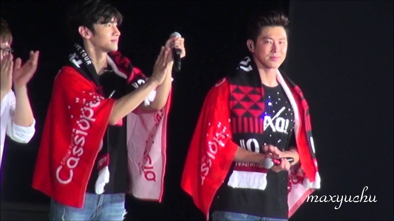 150530 [Fancam] Ending+Here I Stand+Always with you(항상 곁에 있을게)  -T1STORY in Bangkok TVXQ