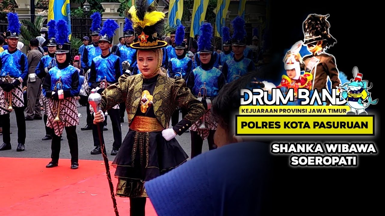 MARCHING BAND Polres Kota Pasuruan - Street Parade Kejurprov 2024 JATIM