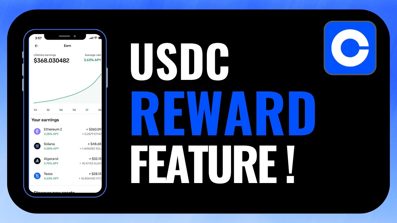 How to Use Coinbase USDC Rewards Feature