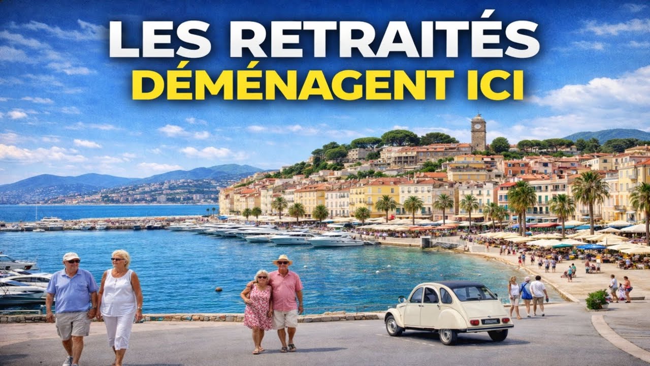 Les 10 VILLES où les FRANÇAIS INTELLIGENTS prennent leurs retraites en 2026 !
