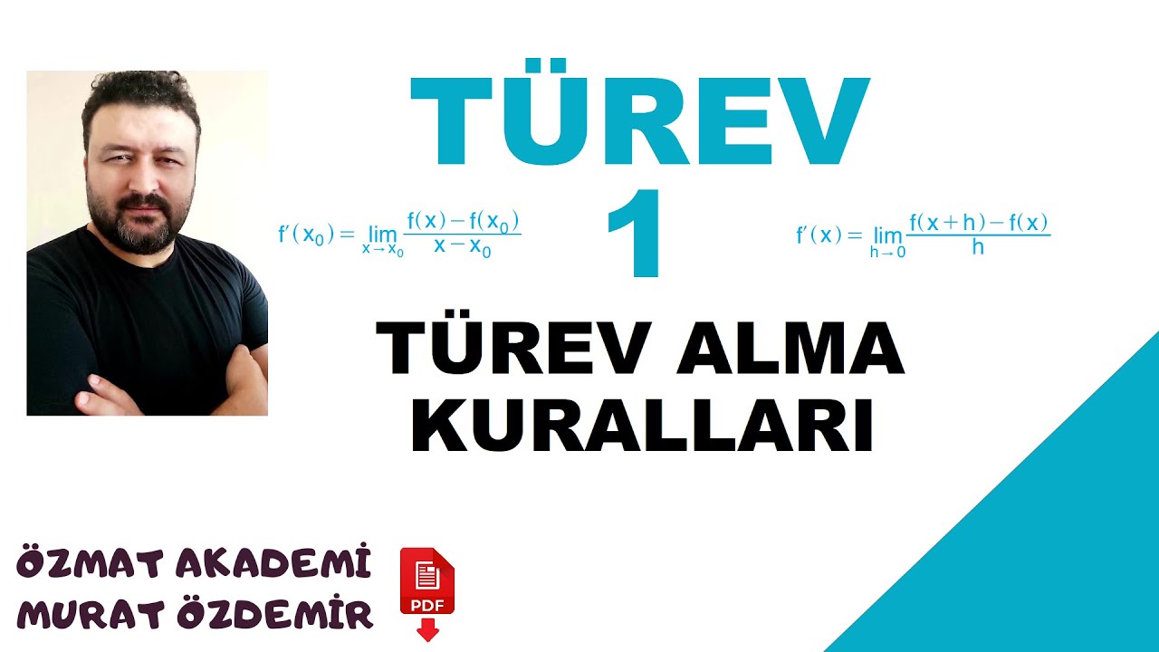 TÜREV ALMA KURALLARI