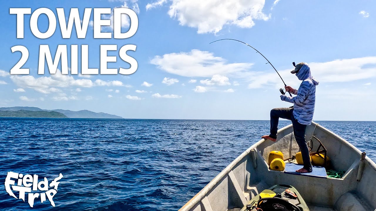 MASSIVE Fish Tows Our Boat Over 2 MILES