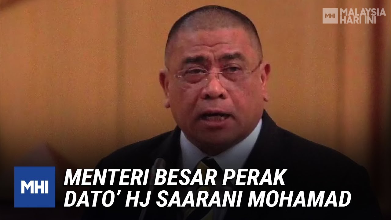 Menteri Besar Perak Dato’ Hj Saarani Mohamad | MHI (11 Disember 2020)