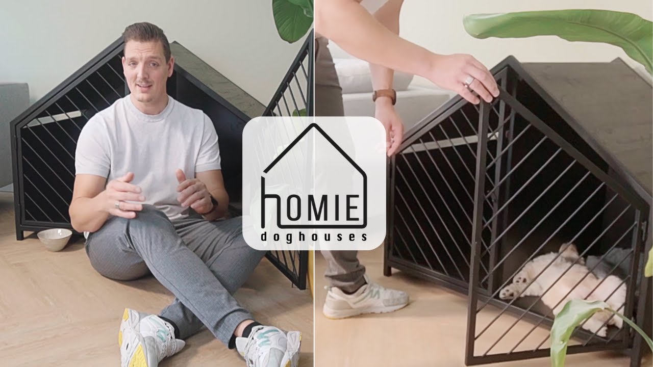 Benchtraining Puppy - Homie Doghouses luxe benches