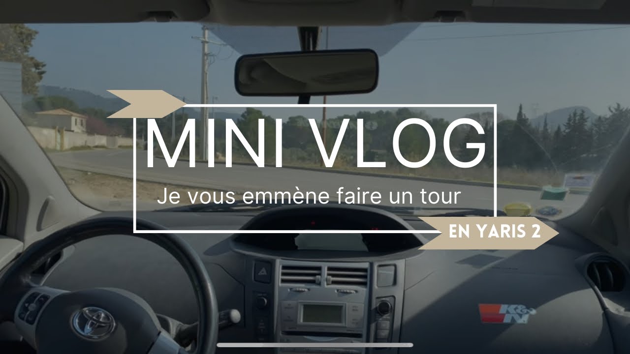Je vous emmène faire un tour en yaris 2 !