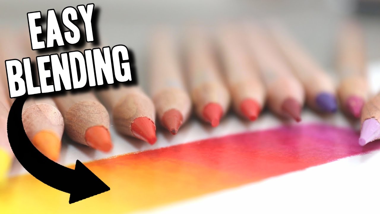 How to Blend Colored Pencils for Beginners | Step by Step!