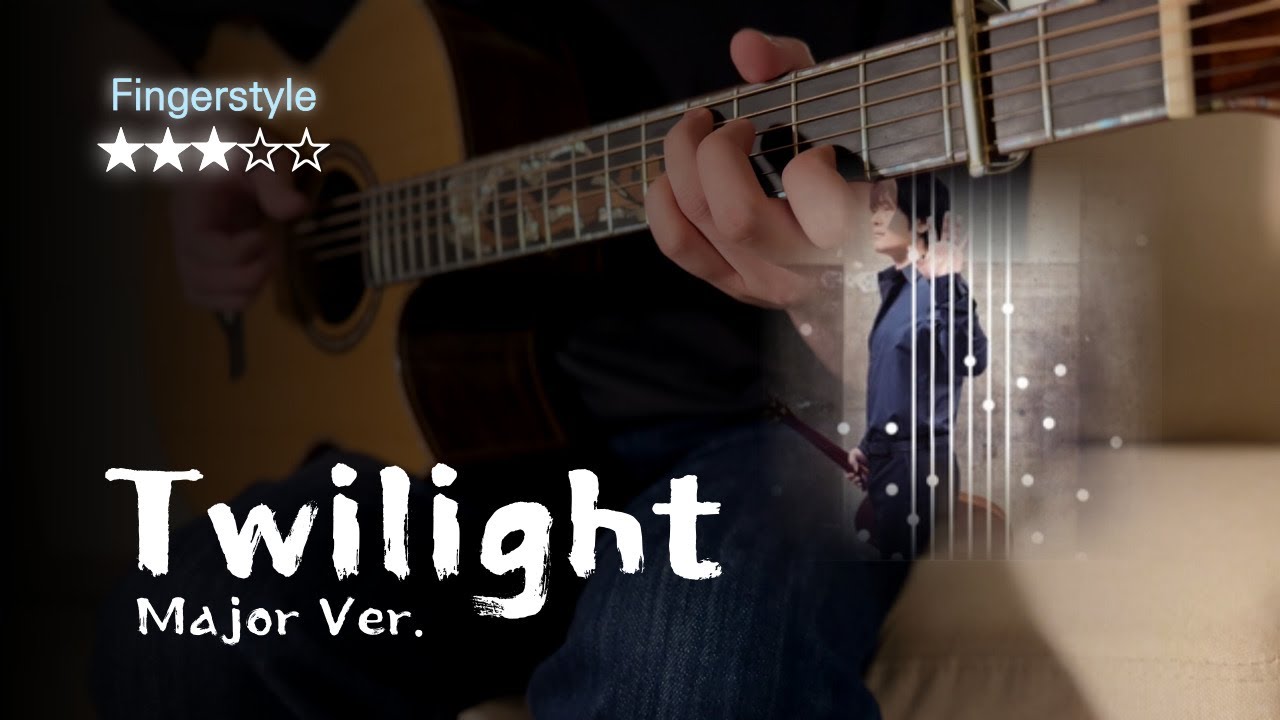[TAB] Twilight Major 황혼 메이저｜Kotaro Oshio｜Fingerstyle Guitar tutorial