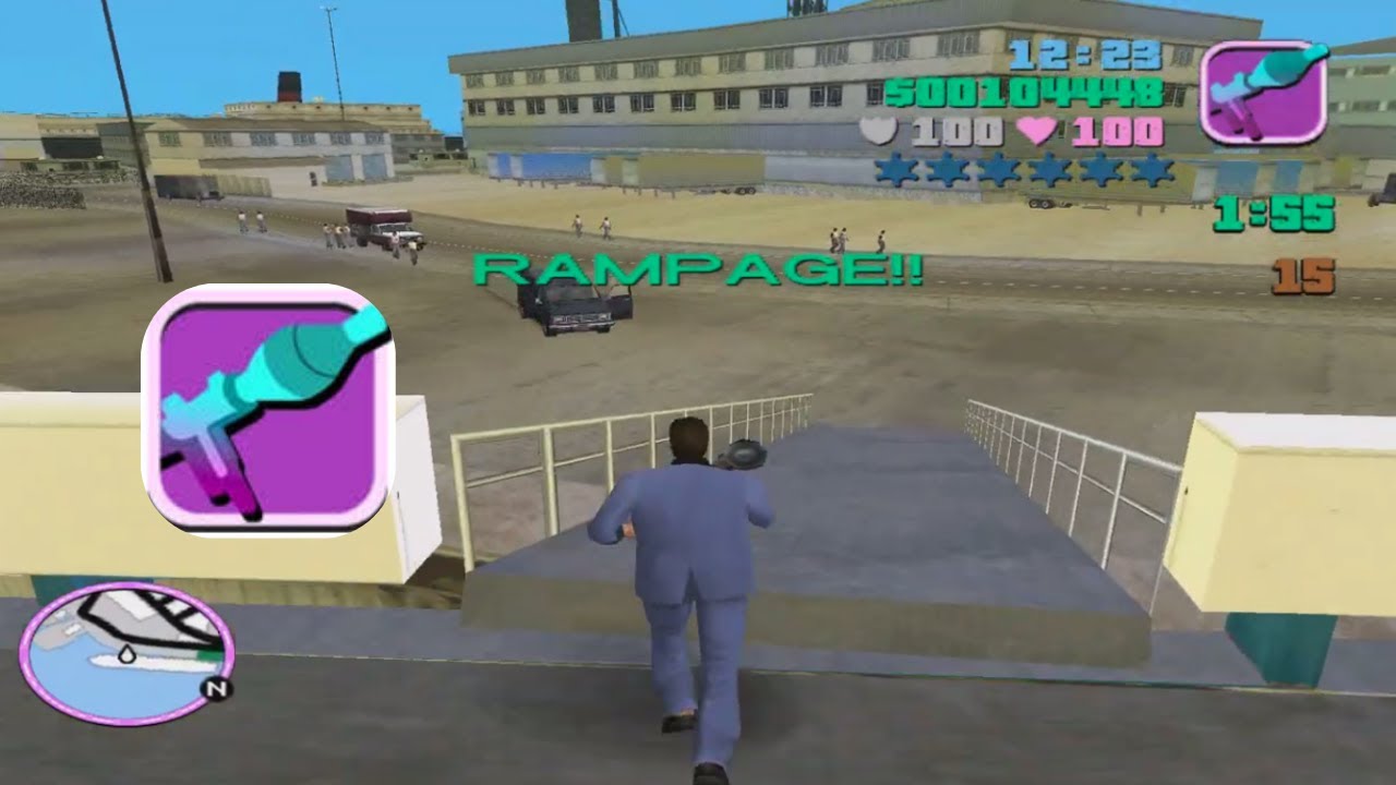 GTA Vice City Rampage Mission with Rocket Launcher vol.3