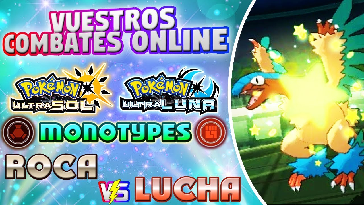MONOTYPE ROCA vs MONOTYPE LUCHA! ARCHEOPS, UN POK&Eacute;MON INFRAVALORADO! COMBATES MONOTYPES POK&Eacute;MON USUM