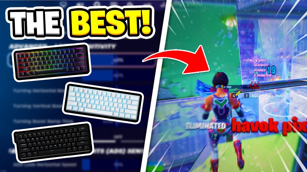 Лучшие клавиатуры для соревновательного Fortnite (2026!)