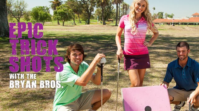 Blair O&rsquo;Neal&rsquo;s Unbelievable Concrete Setup - Golf Digest&rsquo;s Epic Trick Shots w/the Bryan Bros