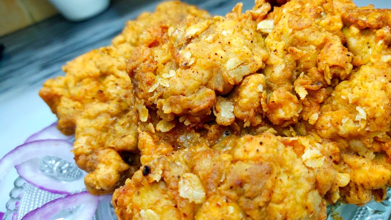 KFC zinger chicken recipe | Crispy fried zinger chicken | How to make KFC zinger chicken at home