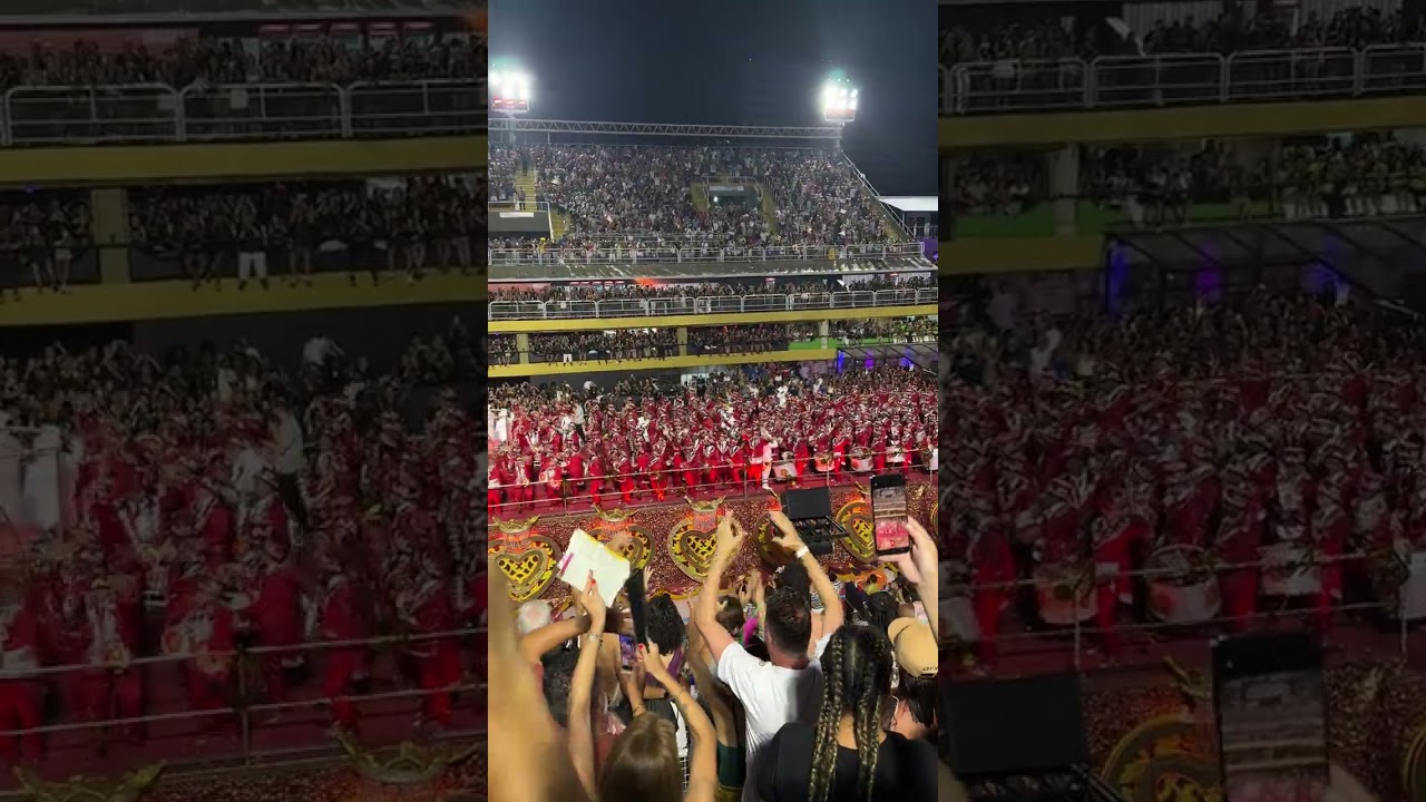 MOMENTO HISTÓRICO DA BATERIA SUBINDO NO CARRO 🌟 Pra Cima, Ciça ( Viradouro 2026 ) 