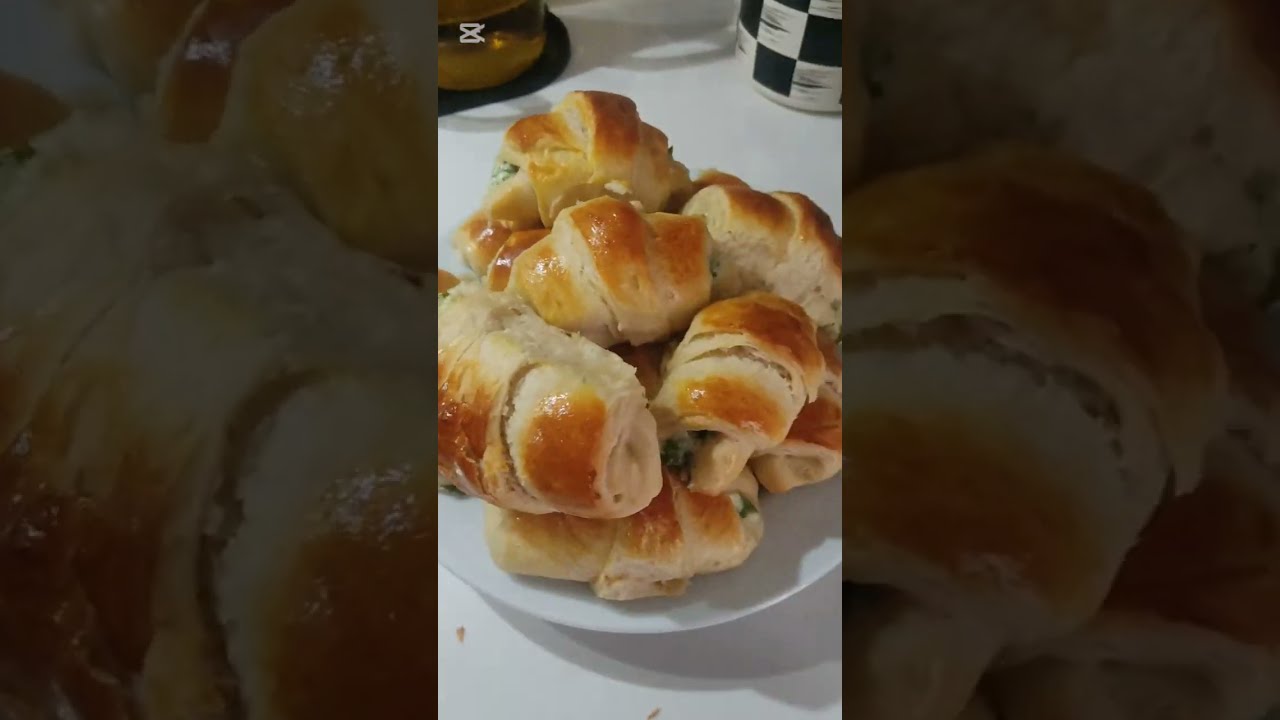 Булочка круассан 🥐, Kruasan poğaça 