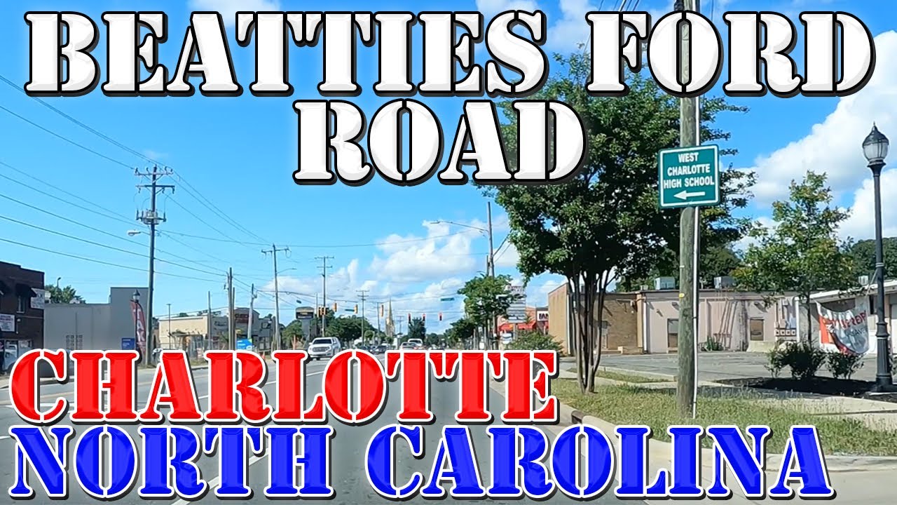 Beatties Ford Road - Charlotte - North Carolina - 4K Street Drive