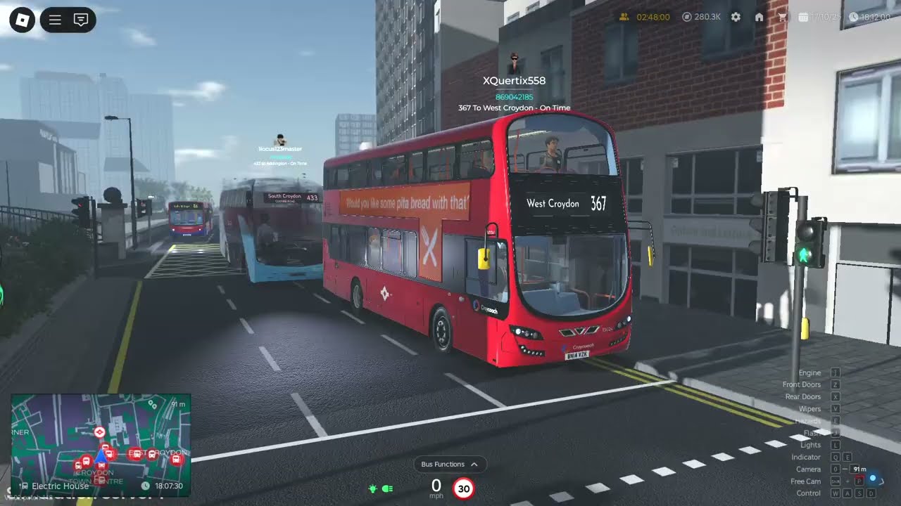 Roblox Croydon 367 Flood(Shift)SC-WC Sim Server